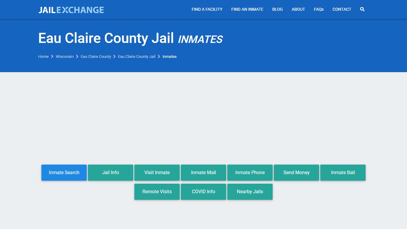 Eau Claire County Jail Inmates | Arrests | Mugshots | WI